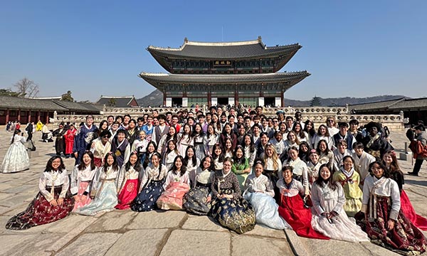 하버드대 학생 100명 한국 방문