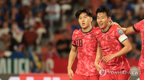이강인 돕고 손흥민 쾅!…한국, 태국과 월드컵 예선 3-0 완승