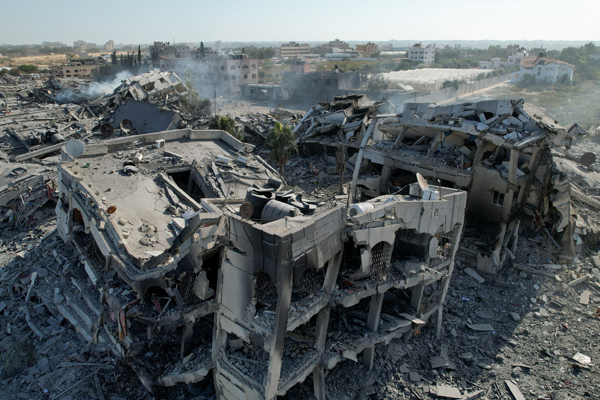 “이스라엘의 폭격으로 인한 가자지구 인프라 피해 185억달러”