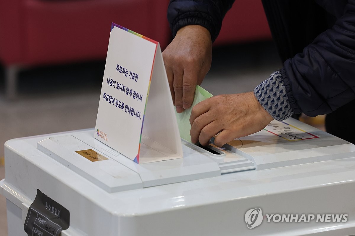 韓 22대 총선 투표율 오후 3시 현재 59.3%…지난 총선보다 2.8%p↑