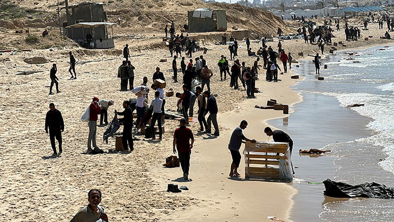 ‘구호요원 오폭’ 이후 가자지구 해상 구호품 전달 한달만에 재개