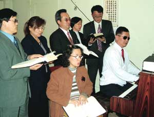 실로암 시각장애인교회 8일 창립예배