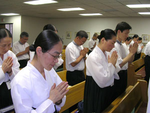 원불교교무 44명 합동훈련