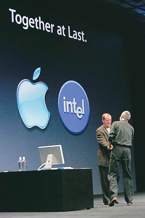 애플, 내년부터 인텔 칩 사용