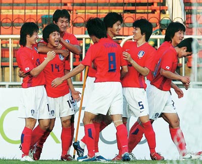 한국축구 ‘베이징으로 간다’