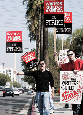 영화·TV 작가조합 파업