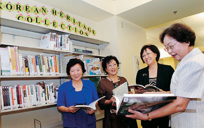 피오피코 코리아타운 도서관 ‘한국 컬렉션’ 생겼다