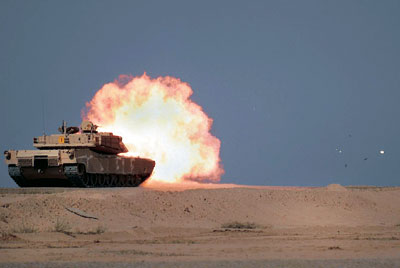 아프간 미군 지원위해 탱크 첫 투입