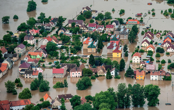 중부유럽 폭우 피해 속출