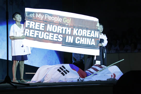 “죽어가는 북한동포 구하소서” 뜨거운 기도
