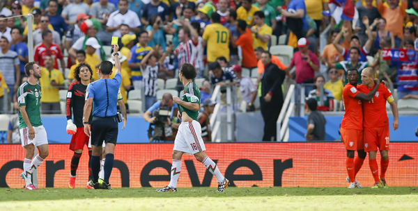 멕시코 6연속 월드컵 16강서 눈물