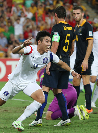 한국축구 아직 ‘투혼’ 살아 있다