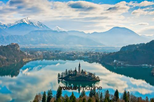 슬로베니아 블레드 호수 ‘동화 같은 여행지’로 선정