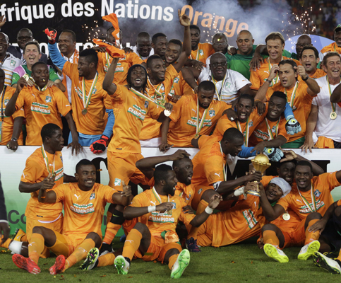 코트디부아르, 아프리카 네이션스컵 우승
