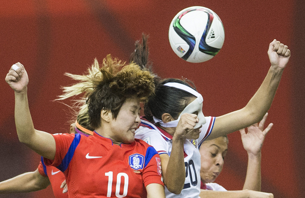 여자 월드컵 한국, 통한의 동점골