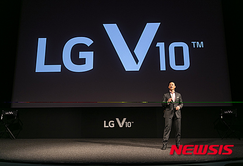 프리미엄 스마트폰 ‘LG V10’, 뉴욕 링컨센터서 출시 발표