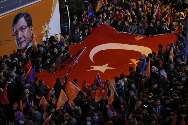 터키 집권당 정의개발당 총선 압승
