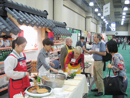 ’아시아식품 엑스포’ 10여개 한국 농산물 수출업체 참가