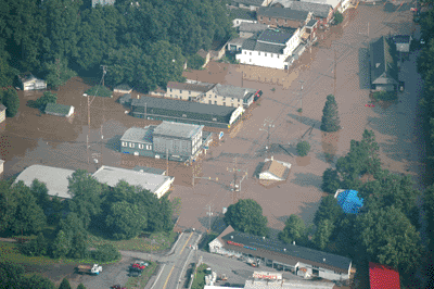 뉴저지 남부지역 홍수