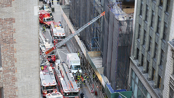 맨하탄 건물붕괴 1명 사망