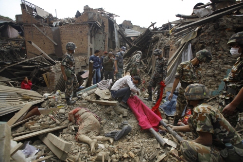 네팔 대지진 사망자만 2천500여명