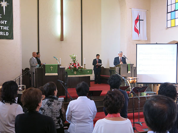 버클리 새교회 창립 3주년 기념 예배